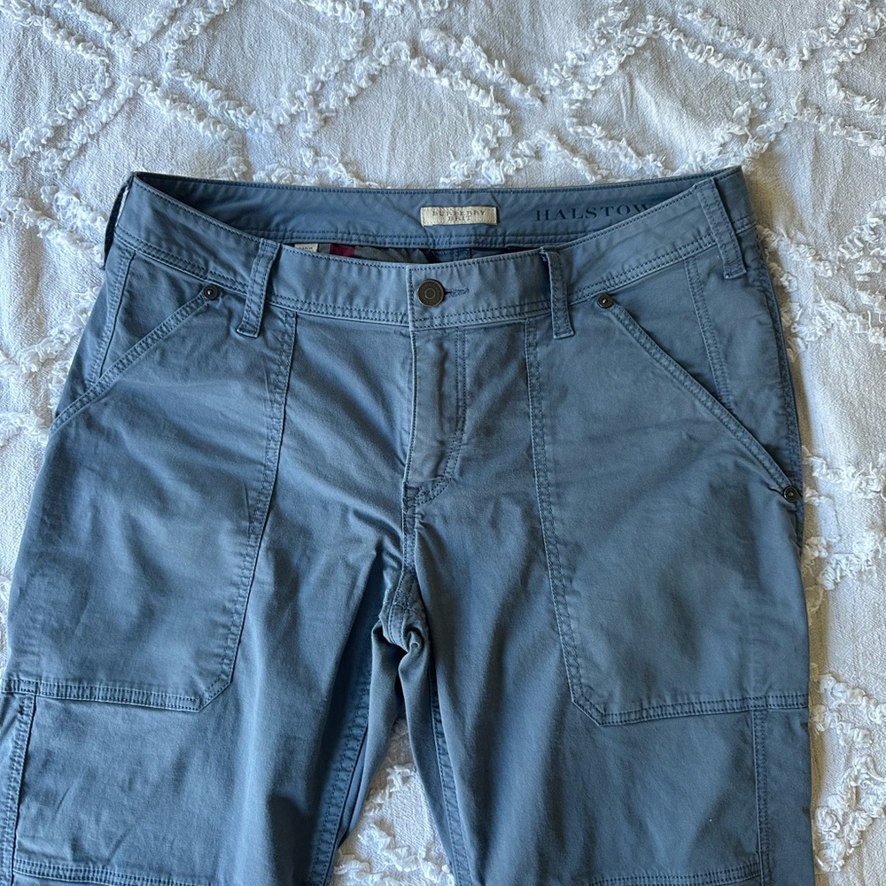 Burberry Blue and Red Plaid pants size 30